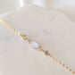 Milk Birthstone Bracelet