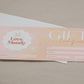 Gift Certificate