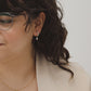Cremation Hoop Earrings