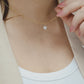 Milk Circle Necklace