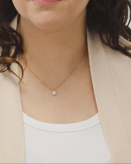 Cremation Circle Necklace