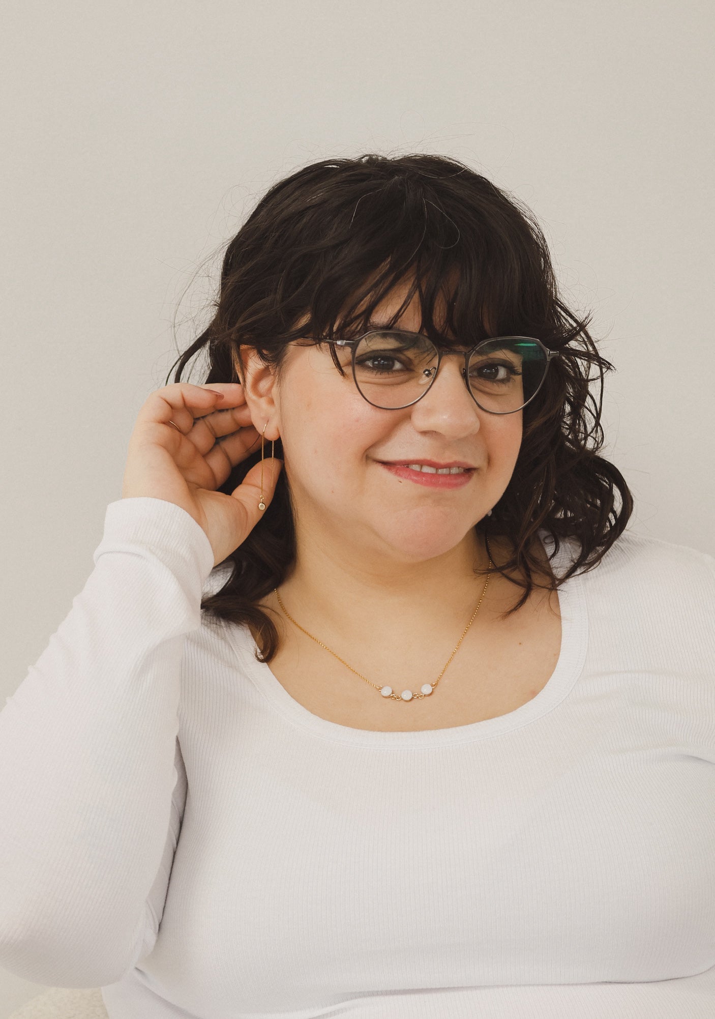 Cremation Threader Earrings