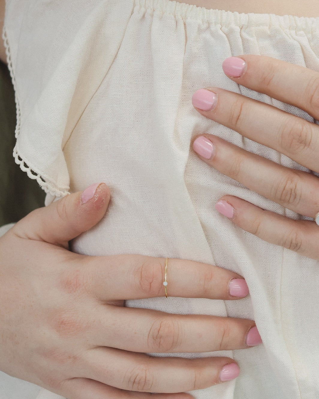 Milk Evermore Ring