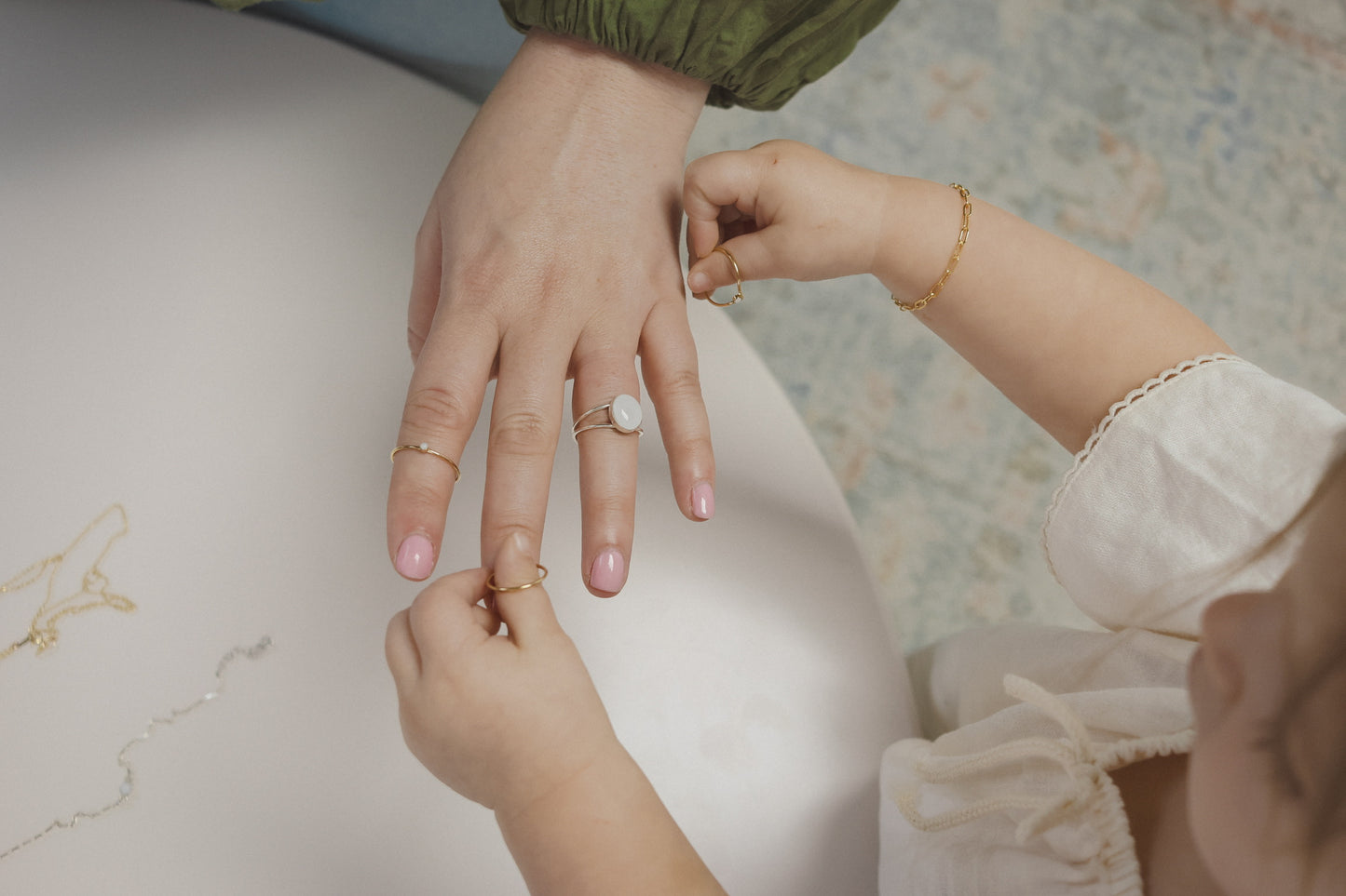Milk Alora Ring