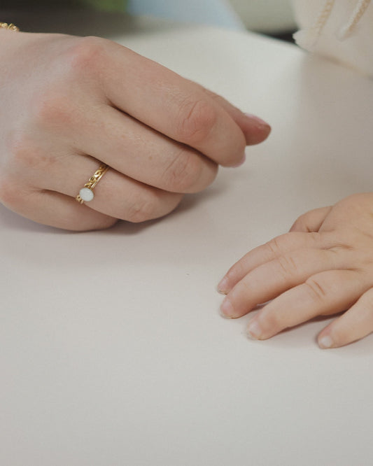 Milk Circle Ring