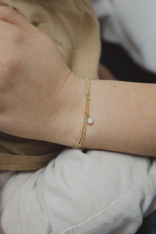Milk Satellite Bracelet