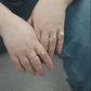 Cremation Oval Ring