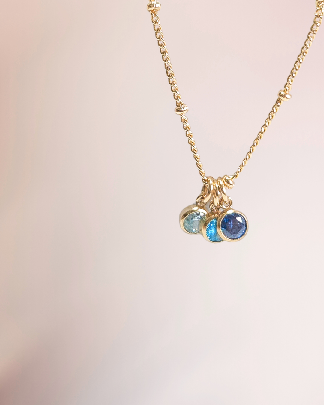 Birthstone Charms Necklace