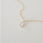 Cremation Oval Necklace in 14k Gold Filled