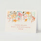 "A Mother's Love is Never Ending" Sympathy Greeting Card