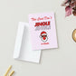 'This Card Don't Jingle Jingle, It Folds." Holiday Greeting Card