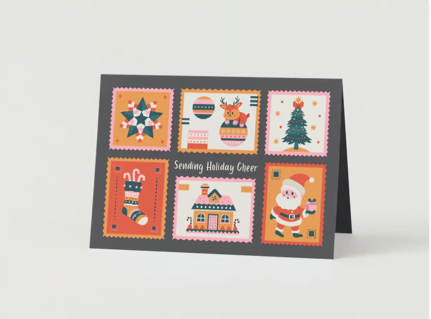 'Sending Holiday Cheer' Holiday Greeting Card