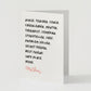 Pre- Order: "What is a Mother?" Mother's Day Greeting Card