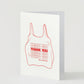 Takeaway Thanks Greeting Card