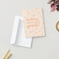 That Peach Birthday Greeting Card