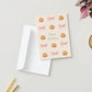 Pumpkins & Bows Birthday Greeting Card