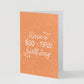 BOO - tiful Birthday Wishes Greeting Card