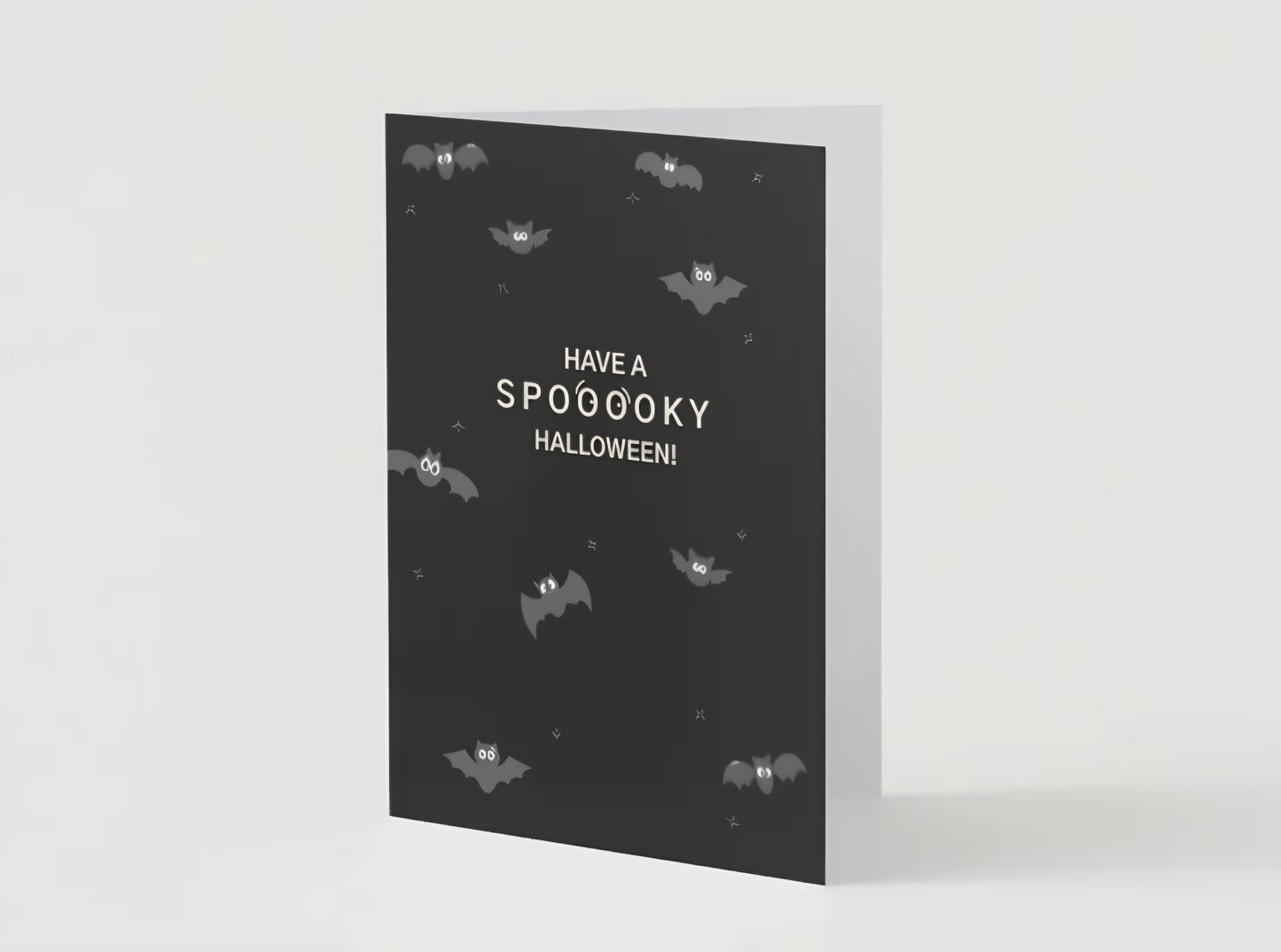 Spooky Halloween Greeting Card