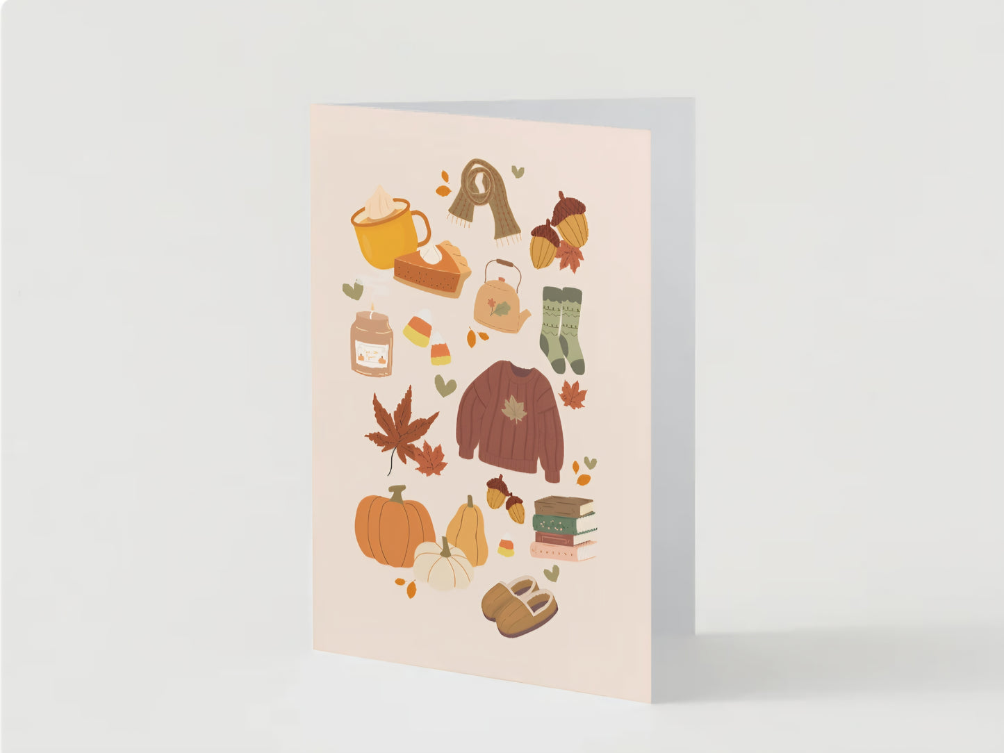 Fall Vibes Greeting Card