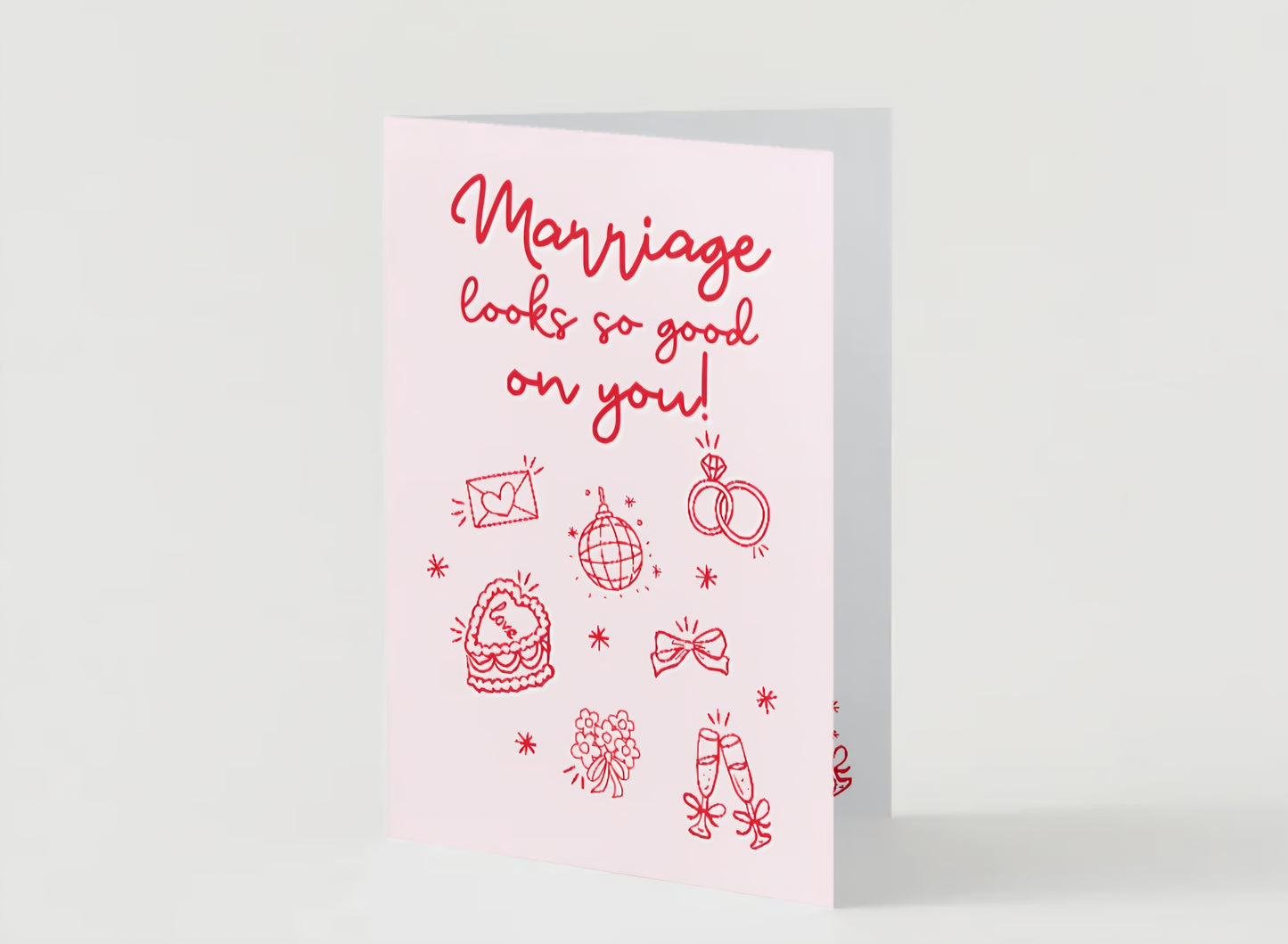 Cheers to Forever Greeting Card