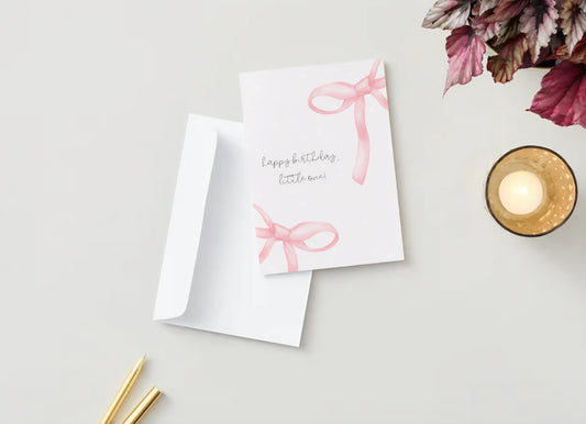 Little One's Birthday Greeting Card