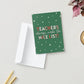 "Teachers Always Make the Nice List" Greeting Card