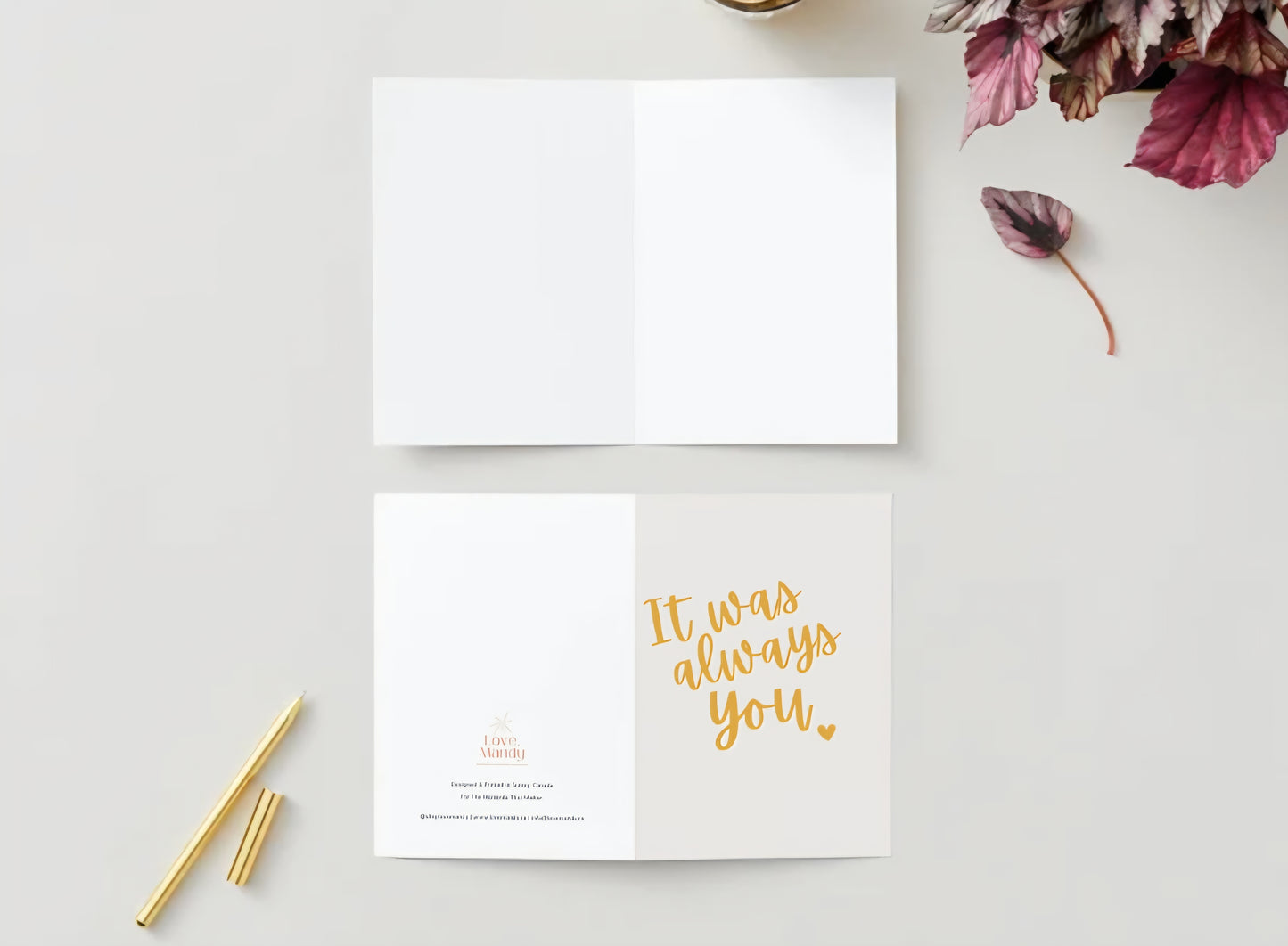 "It Was Always You" Greeting Card