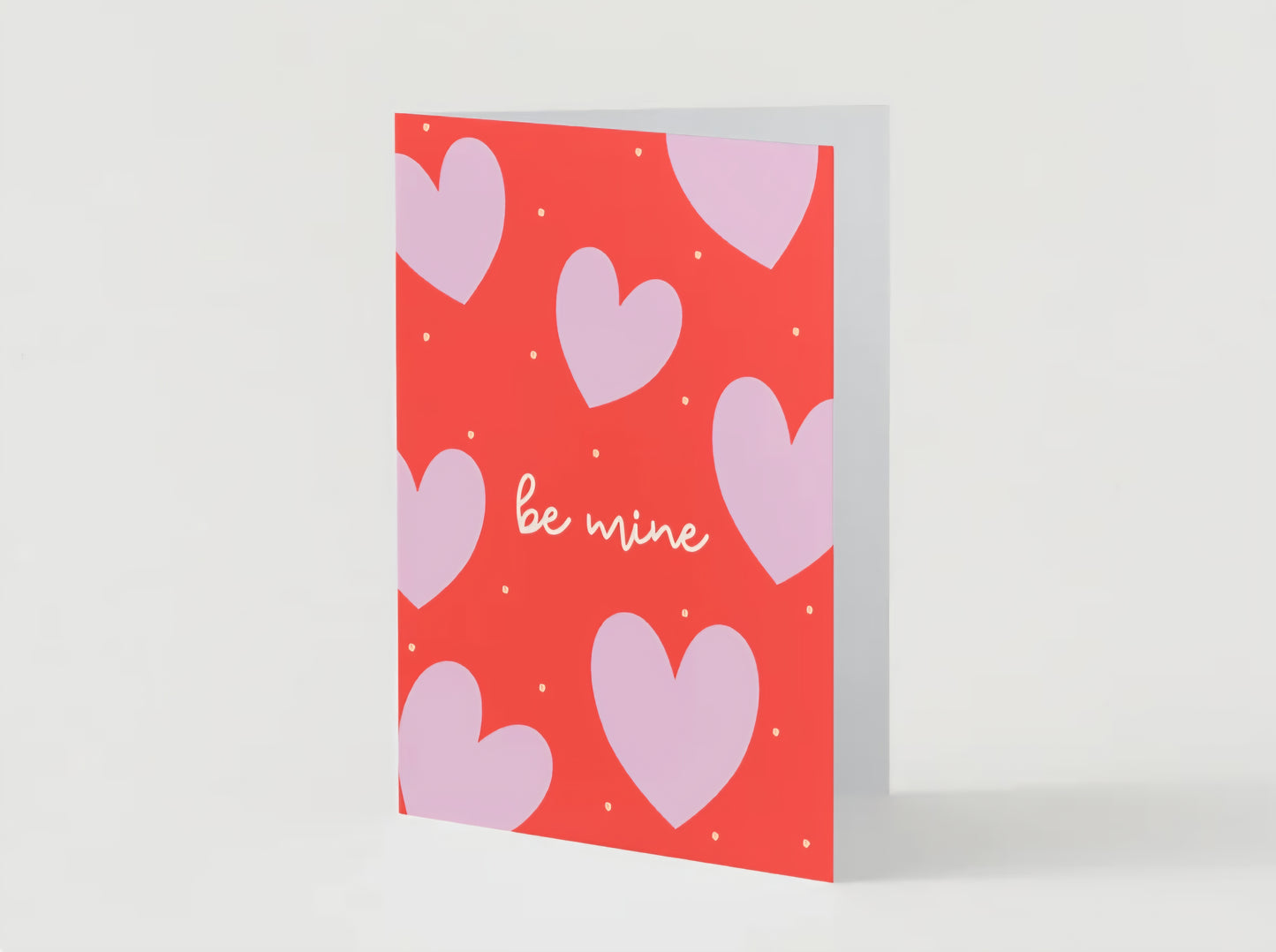 "Be Mine" Valentine's Day Greeting Card