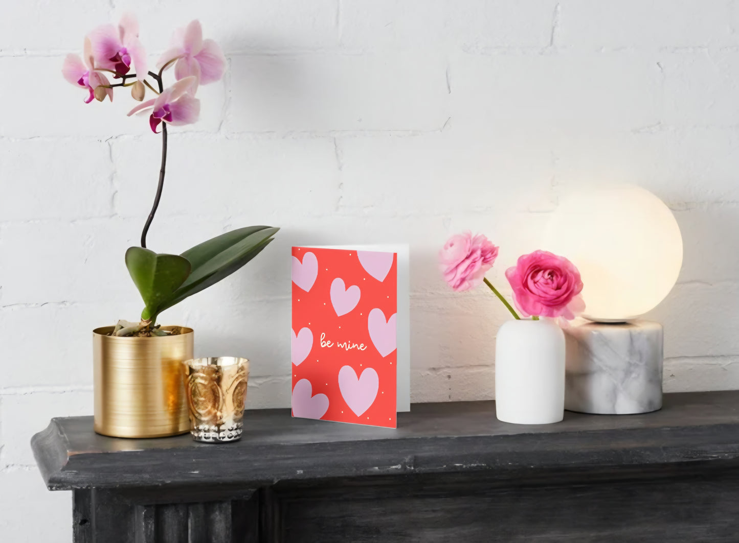 "Be Mine" Valentine's Day Greeting Card