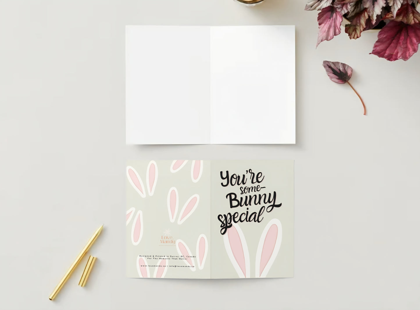 Easter Bunny Greeting Card