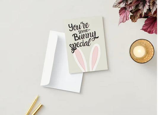Easter Bunny Greeting Card