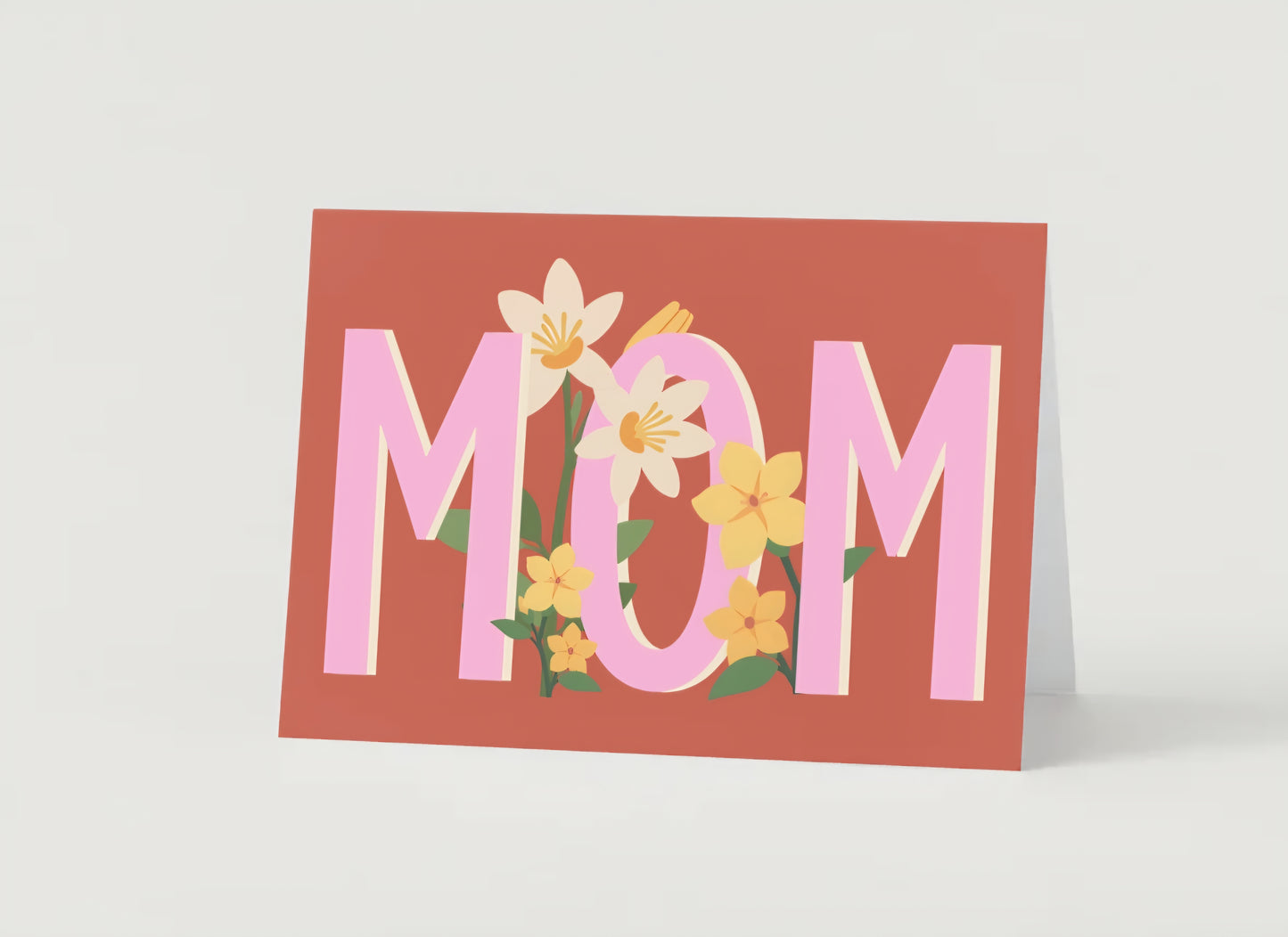 'Mom' Mother's Day Greeting Card