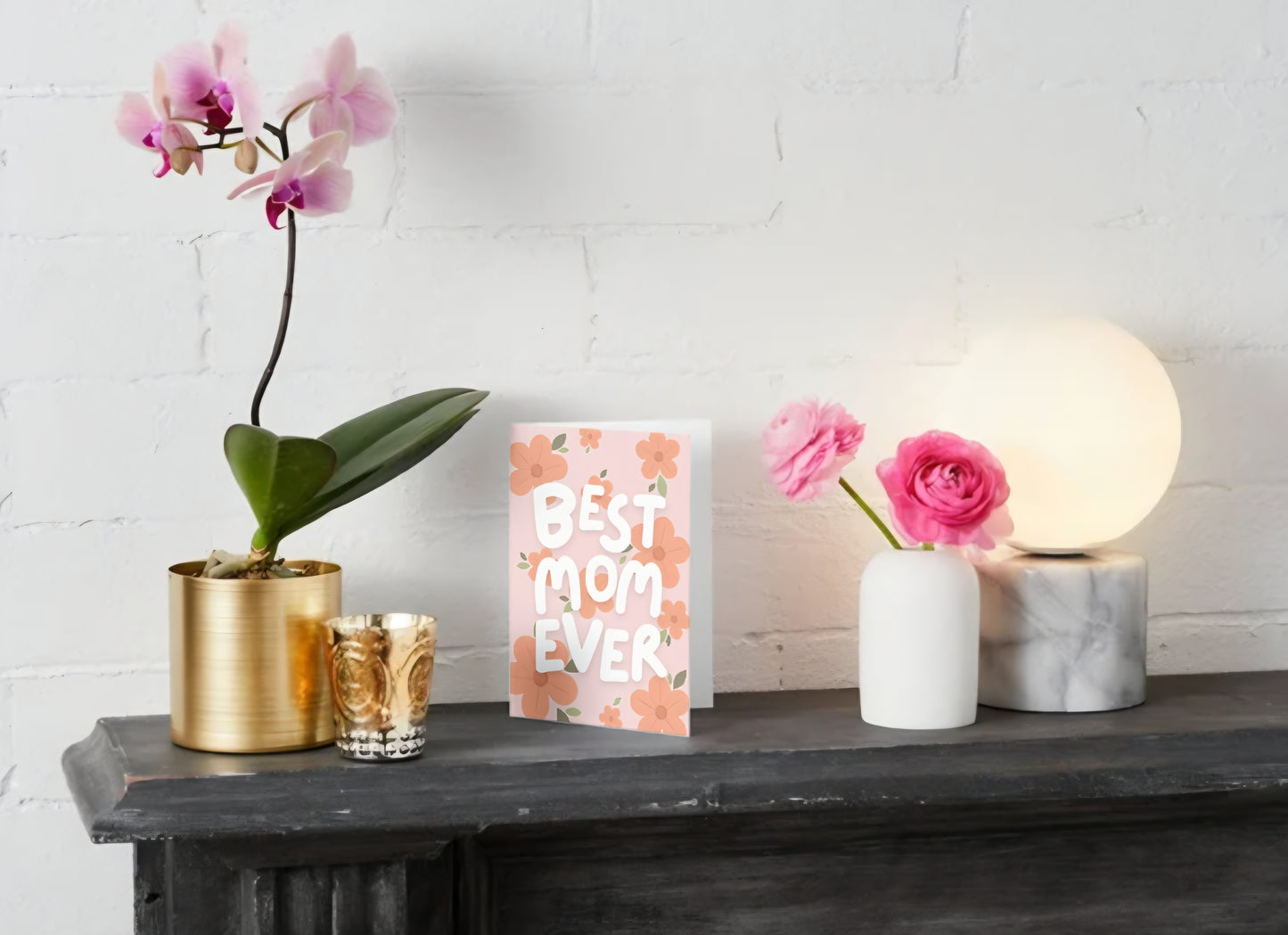 'Best Mom Ever' Mother's Day Greeting Card