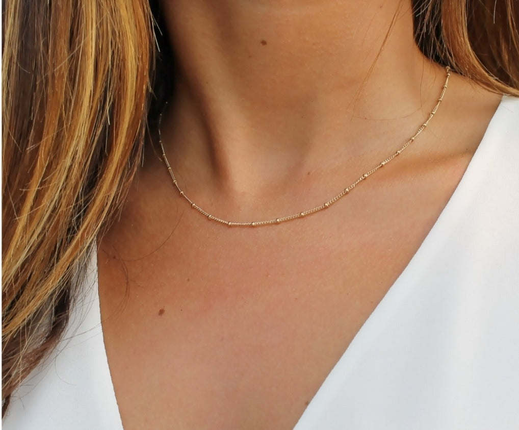 Satellite Chain - 14K Gold Filled