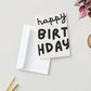 Happy Birthday Greeting Card