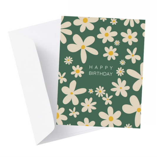 "Happy Birthday" Greeting Card