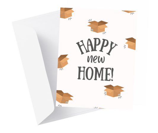"Happy New Home" Greeting Card
