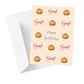 Pumpkins & Bows Birthday Greeting Card