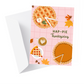 Hap - pie Thanksgiving Greeting Card