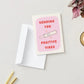 'Positive Vibes' Greeting Card
