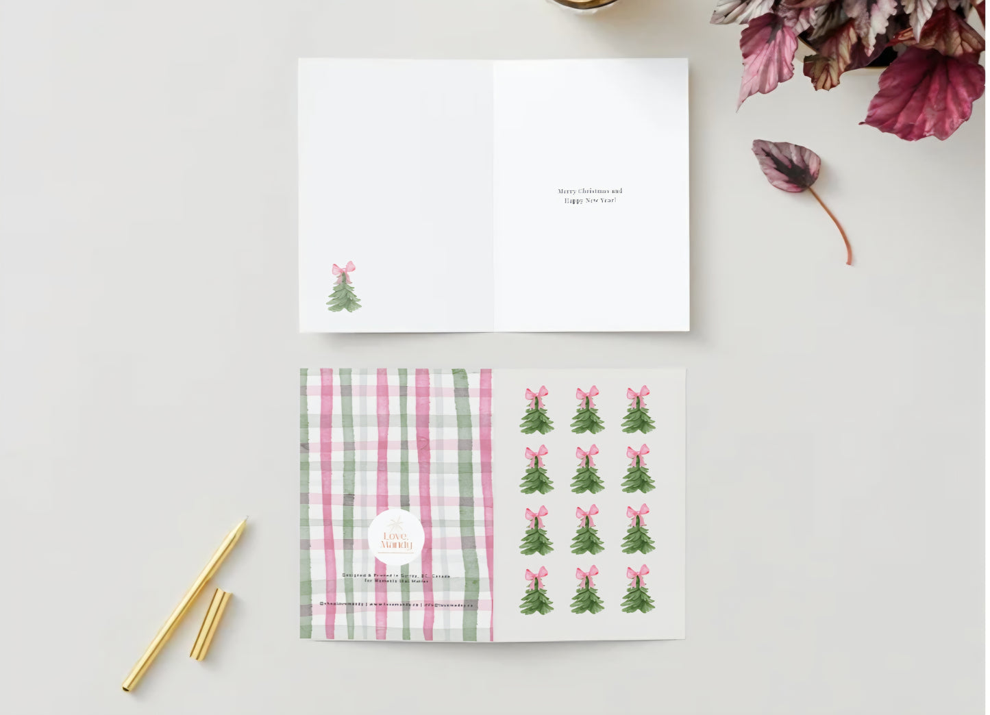 Christmas Tree Farm Greeting Card