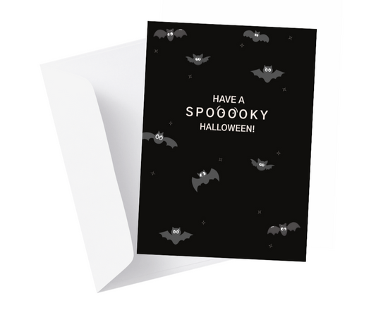 Spooky Halloween Greeting Card