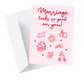 Cheers to Forever Greeting Card
