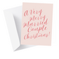'A Very Merry Married Couple' Christmas Greeting Card