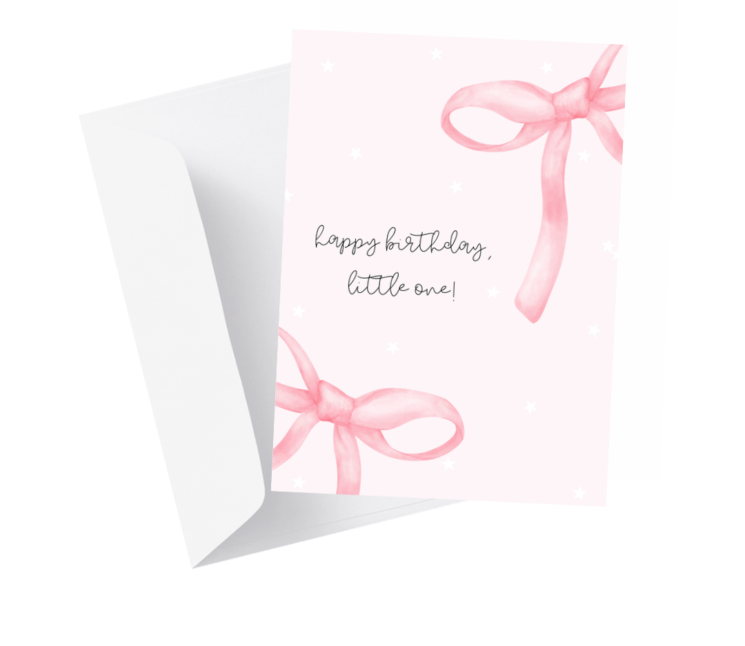 Little One's Birthday Greeting Card