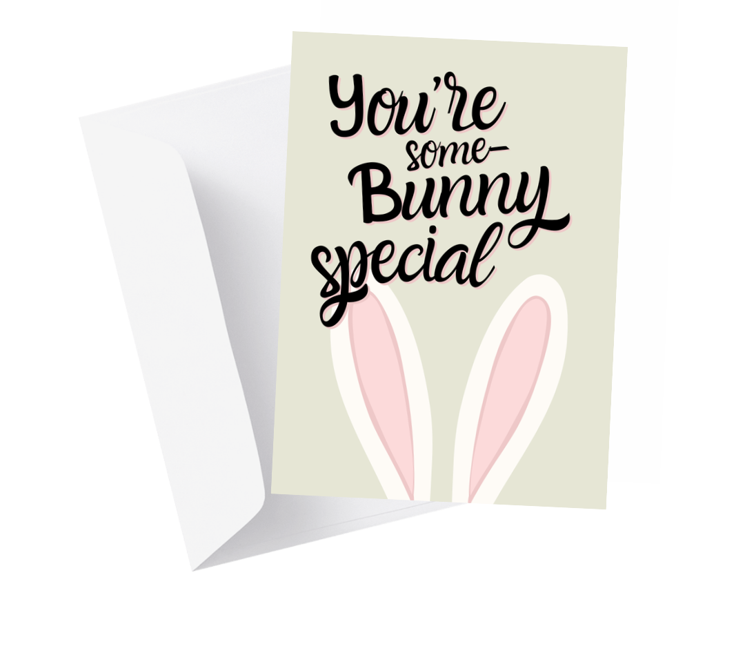Easter Bunny Greeting Card