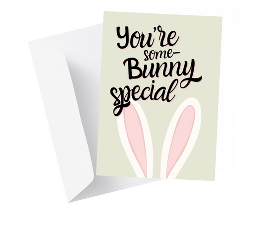 Easter Bunny Greeting Card