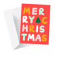 'Merry Christmas' Greeting Card